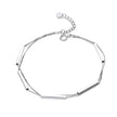 925 Sterling Silver Bracelet 20cm for Women