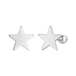 925 Sterling Silver Earrings 0.7cm