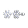 925 Sterling Silver Nano Opal Stone Earrings 6mm