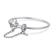 925 Sterling Silver Bracelet 17cm for Women