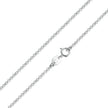 925 Sterling Silver S925+Plated Platinum Necklace 45cm for Women