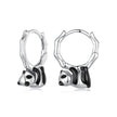 S925 Sterling Silver Enamel Earrings for Women
