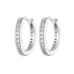 925 Sterling Silver Opal Earrings for Women