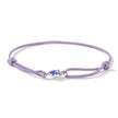 925 Sterling Silver Adjustable 24cm CZ Resin Bracelet for Women