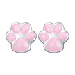 925 Sterling Silver Enamel Black Gold Plated Earrings for Women