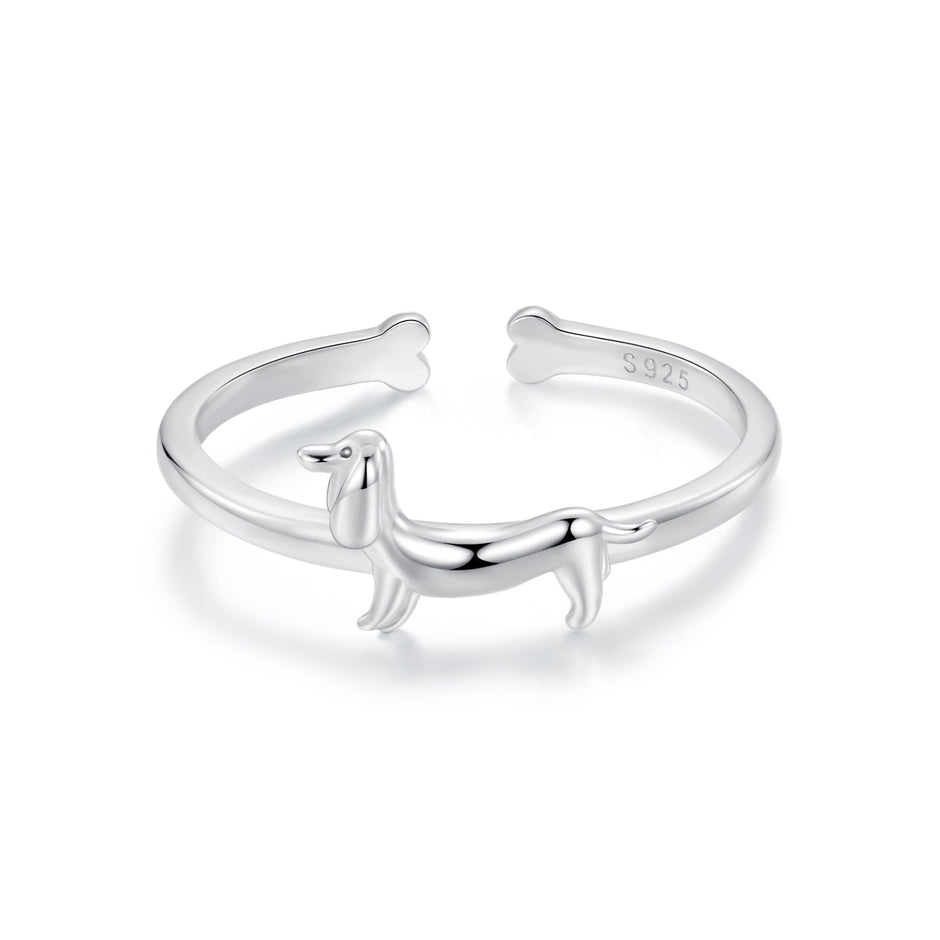 925 Sterling Silver Oxidized Silver 1.6mm Ring for Women