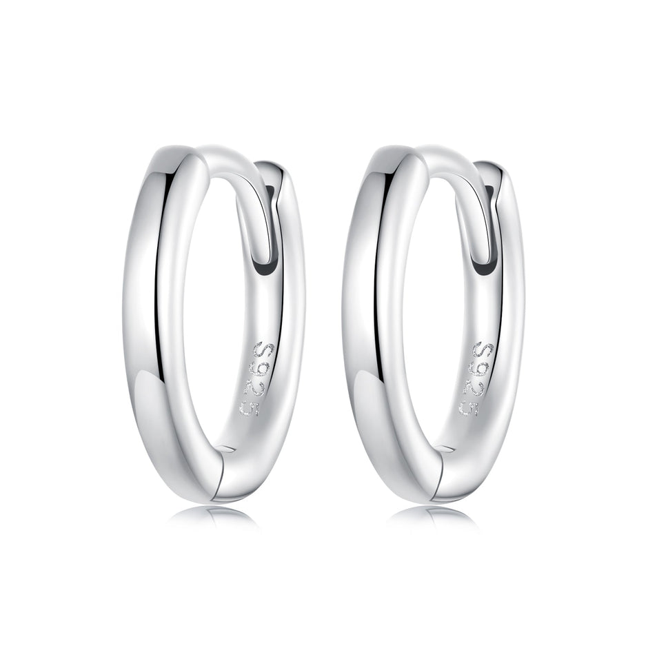925 Sterling Silver & White Gold Plated Earrings for Women