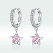925 Sterling Silver Earrings with Pavé Setting CZ for Women
