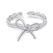 925 Sterling Silver Plated White Gold Minimalist Pendant Necklace for Women