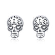 S925 Oxidized Silver Earrings Size 1*0.7cm for Women