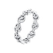 925 Sterling Silver Oxidized Ring - Size 6 for Women