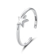925 Sterling Silver Star Ring for Women
