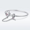 925 Sterling Silver Bracelet 17cm for Women