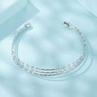 925 Sterling Silver White Gold Plated Bracelet for Women