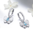 925 Sterling Silver Earrings with Pavé Setting CZ for Women