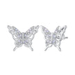 925 Sterling Silver Opal Nanometer Stone Earrings for Women