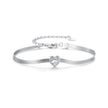 925 Sterling Silver Pavé CZ Bracelet for Women