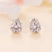925 Sterling Silver Moissanite 0.5 Carat Earrings for Women