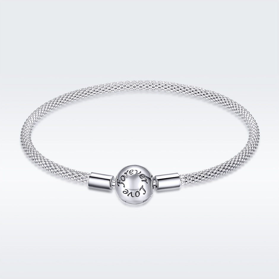 925 Sterling Silver SCB Bracelet Size 17.0cm