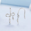 925 Sterling Silver Earrings 1.8cm x 1.0cm for Women