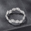 925 Sterling Silver Moissanite 0.03ct Ring Size 7