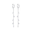 S925 Sterling Silver Pavé Setting CZ Earrings for Women