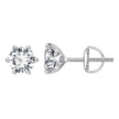 S925 Sterling Silver 2.00 Carat Moissanite Earrings for Women