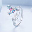 925 Sterling Silver Enamel Pavé Set CZ Earrings for Women - 1.6mm