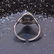 925 Sterling Silver Pendant 0.15cm Enamel CZ Ring for Women