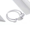 S925 Sterling Silver Plated Platinum Ring