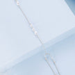 925 Sterling Silver White Gold Plated Bracelet with Pavé Setting CZ for Women