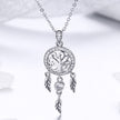 925 Sterling Silver Necklace 36-45cm with Pendant for Women
