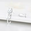 925 Sterling Silver Earrings with Platinum Plating for Women