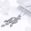 925 Sterling Silver Necklace 36-45cm with Pendant for Women