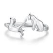 S925 Oxidized Silver 1.8mm Ring