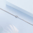 925 Sterling Silver & Plated White Gold Bracelet for Women