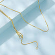925 Sterling Silver + Plated White Gold Necklace 40cm for Women