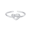 925 Sterling Silver & Plated White Gold 1.6mm Ring for Women