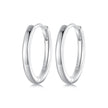 925 Sterling Silver & White Gold Plated Earrings for Women