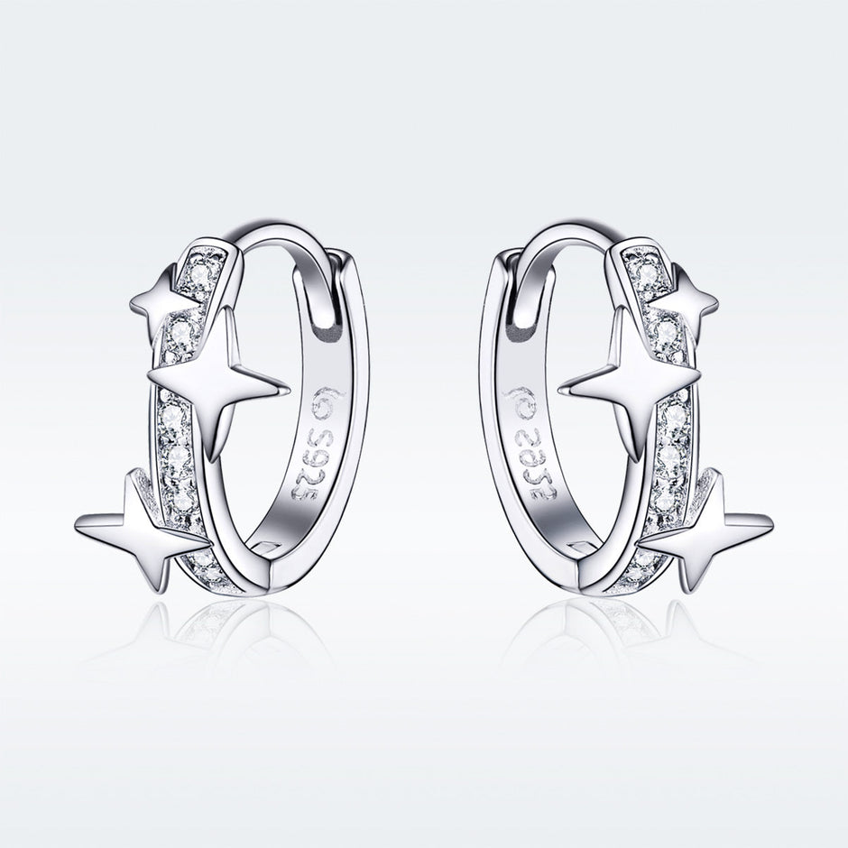 S925 Sterling SilverCZ Earrings for Women