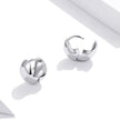 S925 Sterling Silver Platinum Plated Earrings for Women