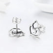 925 Sterling Silver Oxidized Earrings