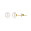 925 Sterling Silver Freshwater Pearl Earrings for Women