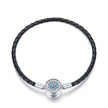 925 Sterling Silver Nan Style Bracelet Size 17.0