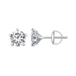 925 Sterling Silver Moissanite 0.50 Carat Earrings 6.0mm for Women