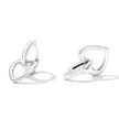 925 Sterling Silver Earrings for Women - Oxidized - 1.9x1.2cm