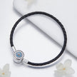925 Sterling Silver Nan Style Bracelet Size 17.0