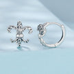 925 Sterling Silver Earrings for Women - 1.2cm