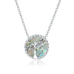 925 Sterling Silver Adjustable Mica Necklace for Women