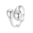 925 Sterling Silver Plated Gold Ring for Women